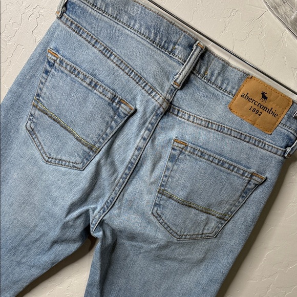2 pairs of Abercrombie Kids Light Blue Slim Jeans - Picture 11 of 12